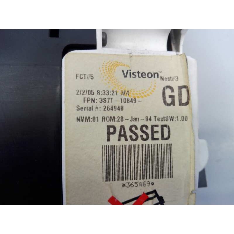 Recambio de cuadro instrumentos para ford mondeo berlina (ge) futura (d) referencia OEM IAM 3S7T10849  E2-B3-54-1