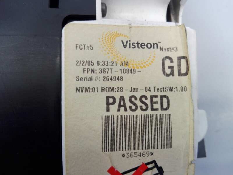 Recambio de cuadro instrumentos para ford mondeo berlina (ge) futura (d) referencia OEM IAM 3S7T10849  E2-B3-54-1