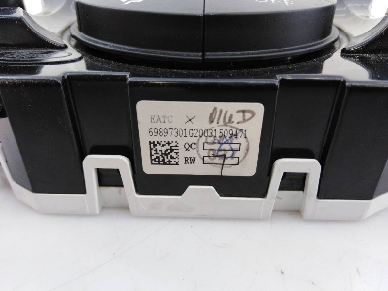 Recambio de mando climatizador para ford fiesta (ccn) ambiente referencia OEM IAM 8A6T18C612 8A6918C612 E3-B3-26-4