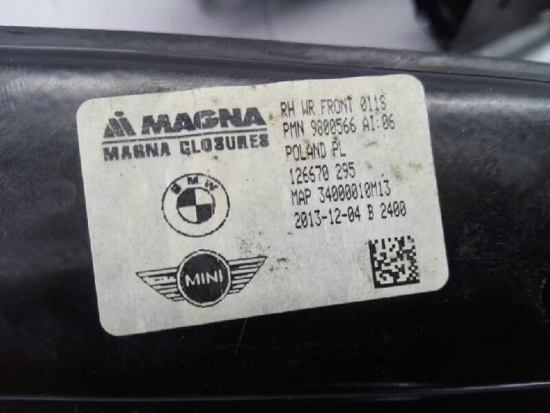 Recambio de elevalunas delantero derecho para mini countryman (r60) one d referencia OEM IAM 3400010M13 M11822F00 E1-B4-50-1