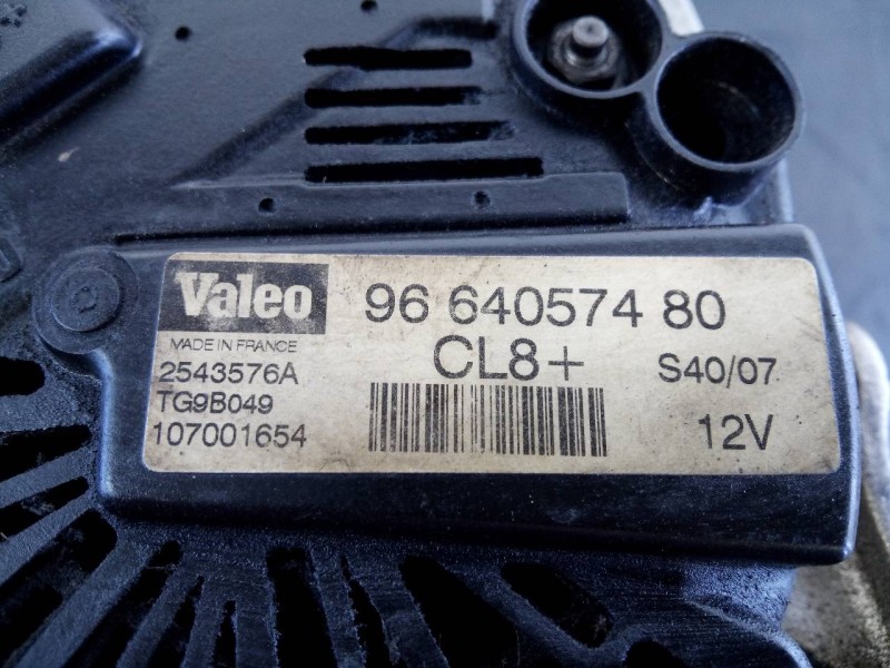 Recambio de alternador para citroën nemo sx referencia OEM IAM 9664057480  P3-A4-24-3