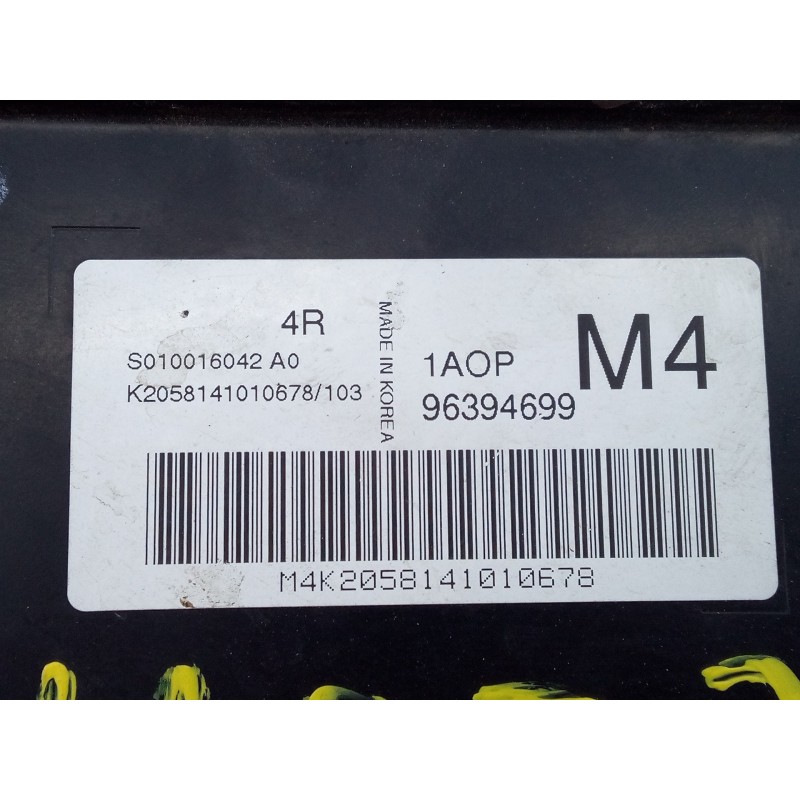 Recambio de centralita motor uce para daewoo lacetti cdx referencia OEM IAM 96394699 S010016042A0 E2-B6-14-5