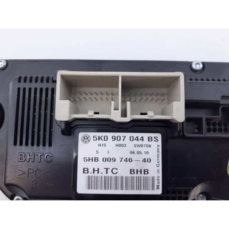 Recambio de mando climatizador para volkswagen golf vi (5k1) advance referencia OEM IAM 5K0907044BS 5HB009746 E2-A1-20-7