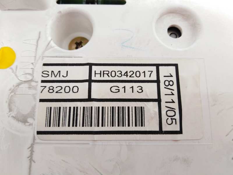 Recambio de cuadro instrumentos para honda civic berlina (fn) referencia OEM IAM HR0342017  E3-B5-3-2