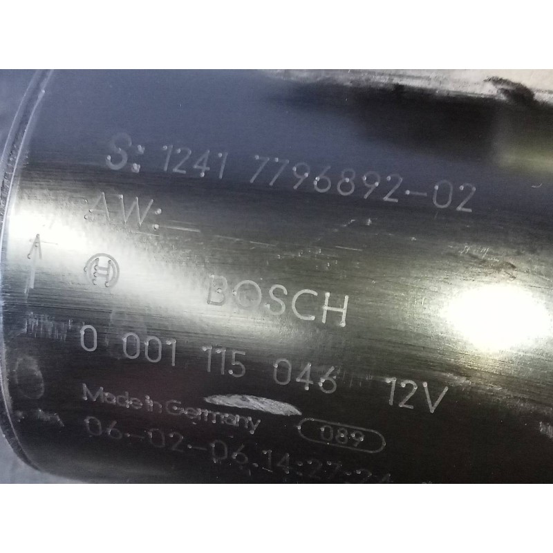 Recambio de motor arranque para bmw serie 3 berlina (e90) 320d referencia OEM IAM 0001115046 1241779689202 