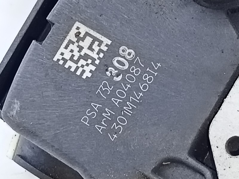 Recambio de cerradura puerta delantera derecha para citroën c3 collection referencia OEM IAM 732308  E1-A4-48-2