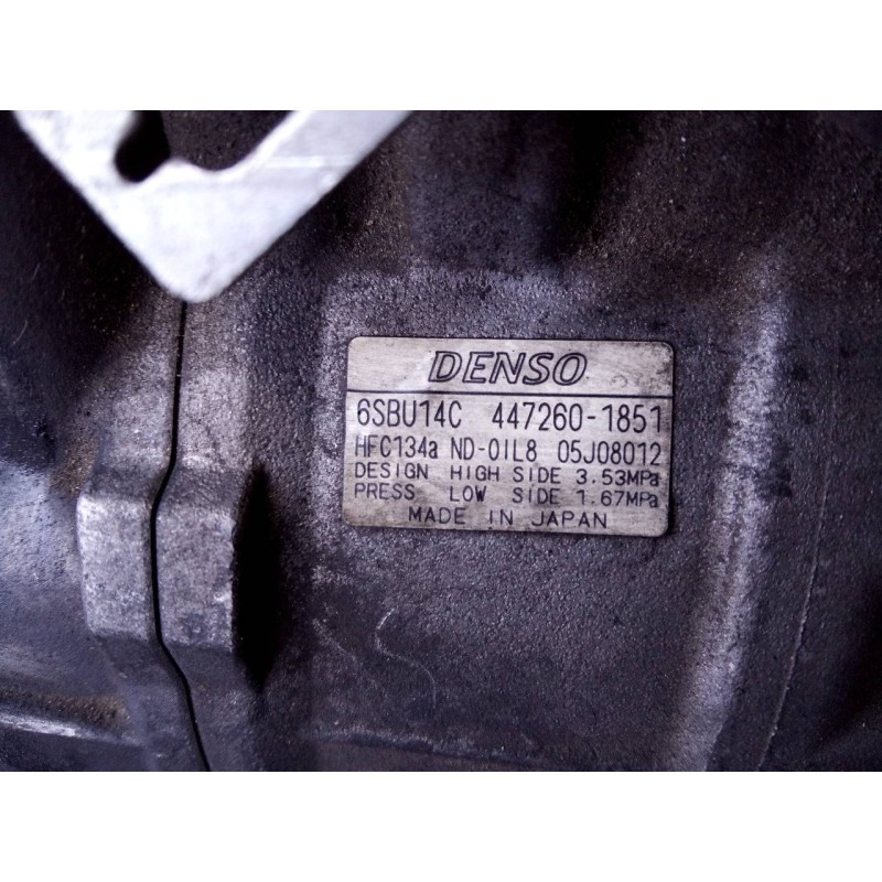 Recambio de compresor aire acondicionado para bmw serie 3 coupe (e92) e92 coupé 320d referencia OEM IAM 4472601851  P3-B2-23-4