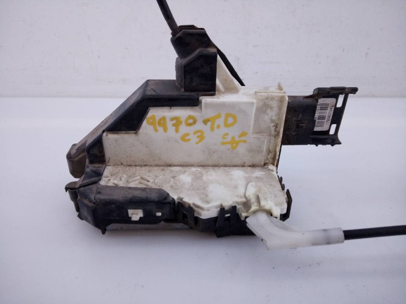 Recambio de cerradura puerta trasera derecha para citroën c3 collection referencia OEM IAM 6341X091514  E1-A4-36-2