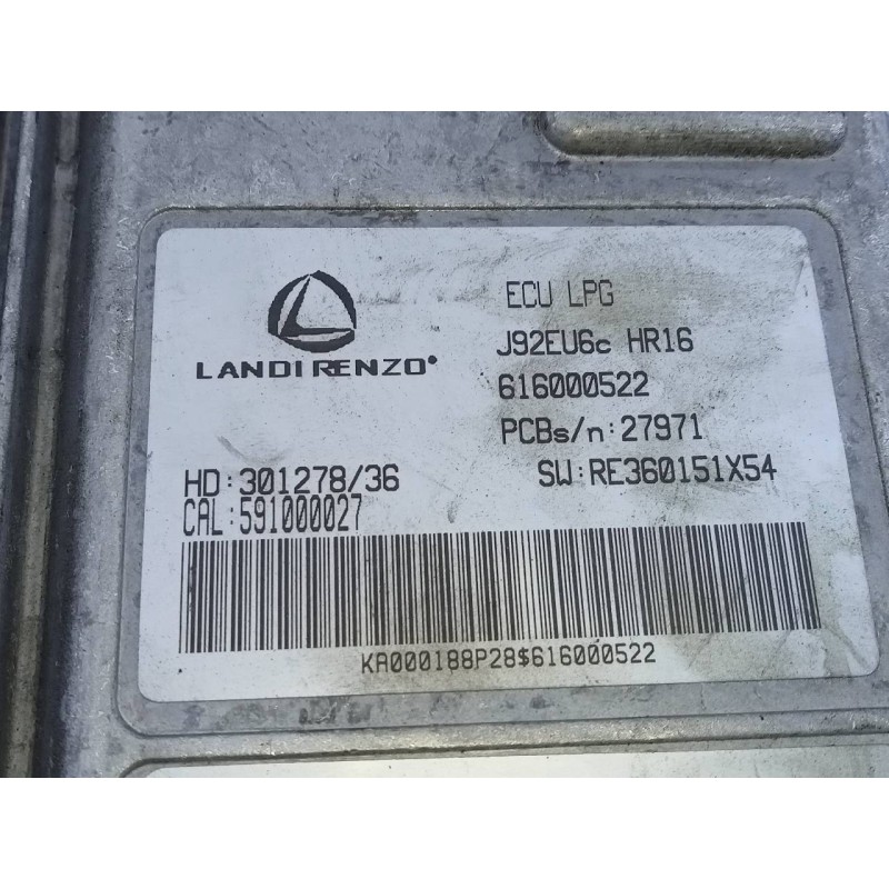 Recambio de modulo electronico para dacia lodgy stepway referencia OEM IAM 616000522 591000027 E2-A1-35-3