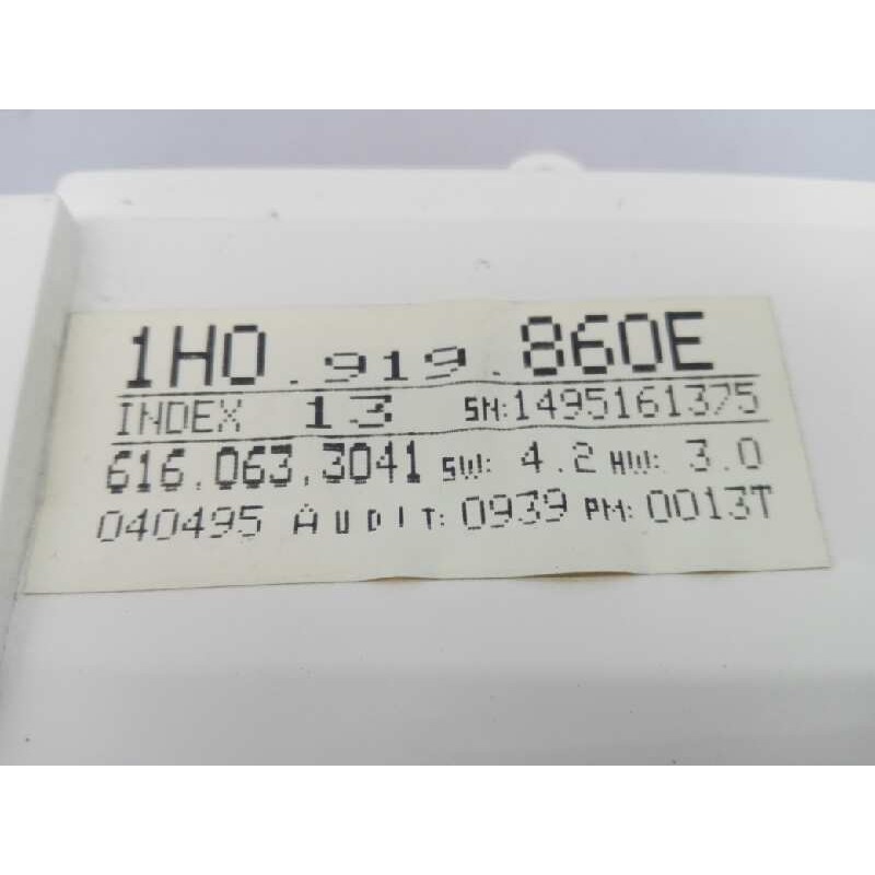 Recambio de cuadro instrumentos para volkswagen vento (1h2) cl referencia OEM IAM 1H5919860V  E2-A1-5-4