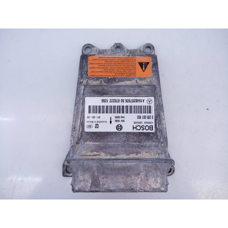 Recambio de centralita airbag para mercedes-benz clase m (w164) 320 / 350 cdi (164.122) referencia OEM IAM A1648207926 028500199
