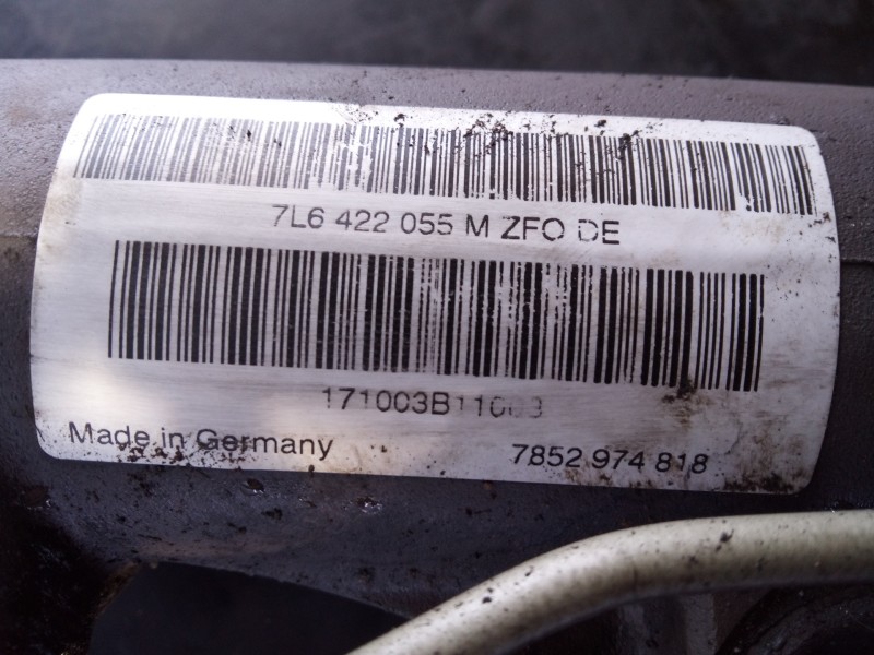 Recambio de cremallera direccion para volkswagen touareg (7la) tdi r5 referencia OEM IAM 7L6422055M  P1-B8-23