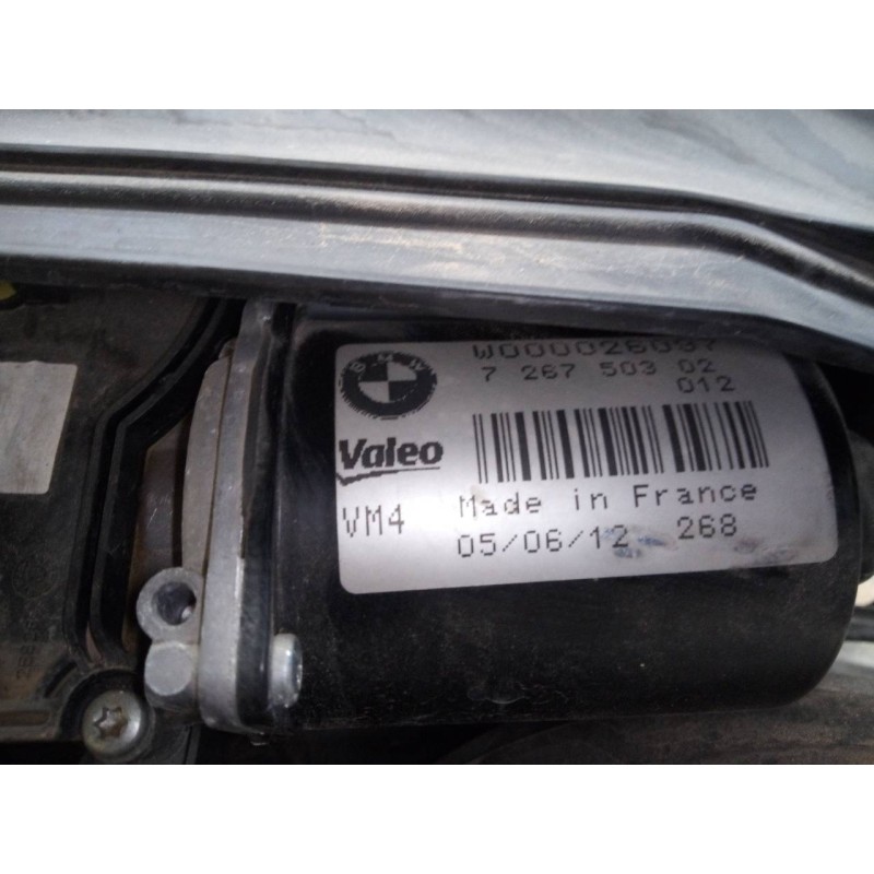 Recambio de motor limpia delantero para bmw serie 3 lim. (f30) 320d referencia OEM IAM 726750302  