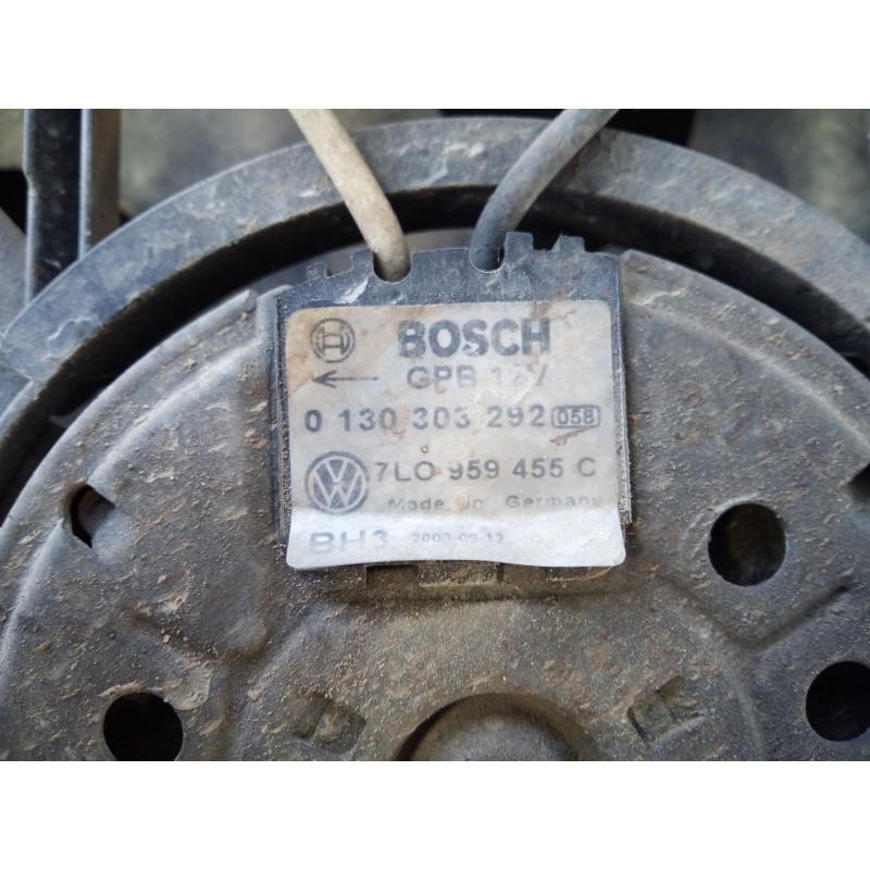 Recambio de electroventilador para volkswagen touareg (7la) tdi r5 referencia OEM IAM 7L0121203F 0130303922 P2-B8-9