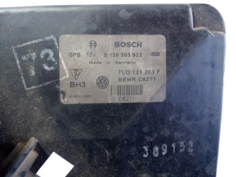 Recambio de electroventilador para volkswagen touareg (7la) tdi r5 referencia OEM IAM 7L0121203F 0130303922 P2-B8-9