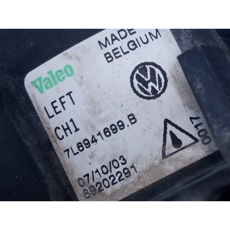 Recambio de faro antiniebla izquierdo para volkswagen touareg (7la) tdi r5 referencia OEM IAM 7L6941699B  E1-B6-51-1