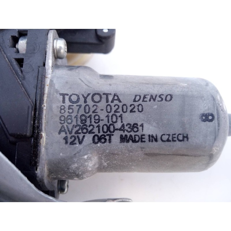 Recambio de elevalunas trasero derecho para toyota auris active referencia OEM IAM 8570202020 961919101 E2-B4-40-1