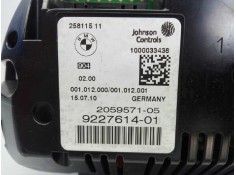 Recambio de cuadro instrumentos para bmw serie 5 lim. (f10) 520d referencia OEM IAM 922761401 25811511 E3-A2-25-2 2