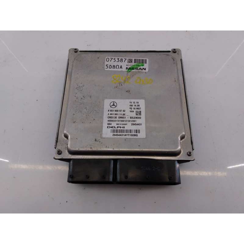 Recambio de centralita motor uce para infiniti qx30 premium referencia OEM IAM A6519009702 A6519011102 E2-A4-15-1