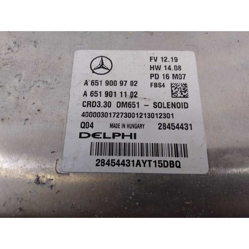 Recambio de centralita motor uce para infiniti qx30 premium referencia OEM IAM A6519009702 A6519011102 E2-A4-15-1