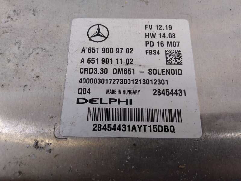 Recambio de centralita motor uce para infiniti qx30 premium referencia OEM IAM A6519009702 A6519011102 E2-A4-15-1