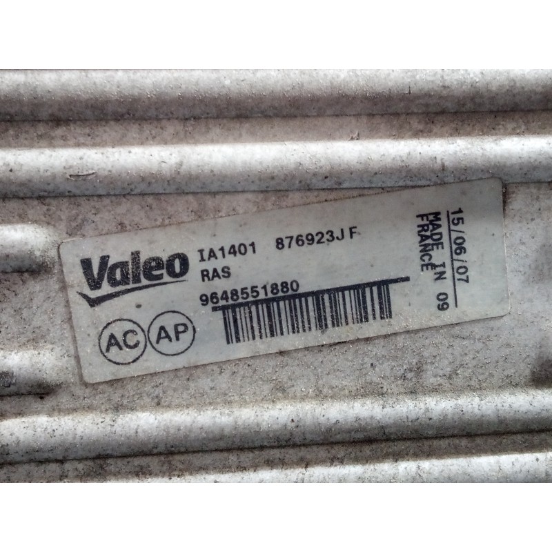 Recambio de intercooler para citroën c4 grand picasso avatar referencia OEM IAM 9648551880  P2-A11-14