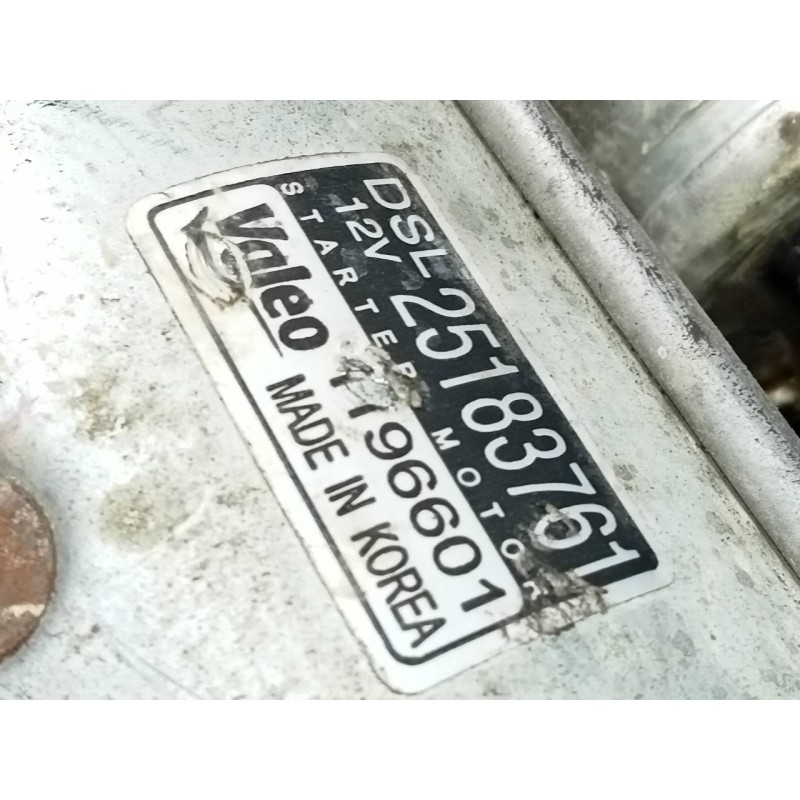 Recambio de motor arranque para chevrolet orlando lt+ referencia OEM IAM 25183761 1196601 P3-B8-2-4