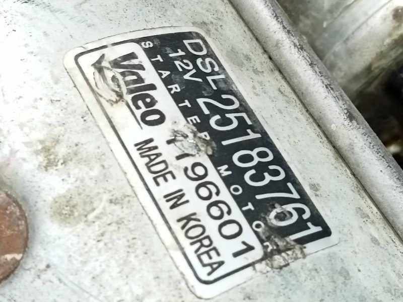 Recambio de motor arranque para chevrolet orlando lt+ referencia OEM IAM 25183761 1196601 P3-B8-2-4