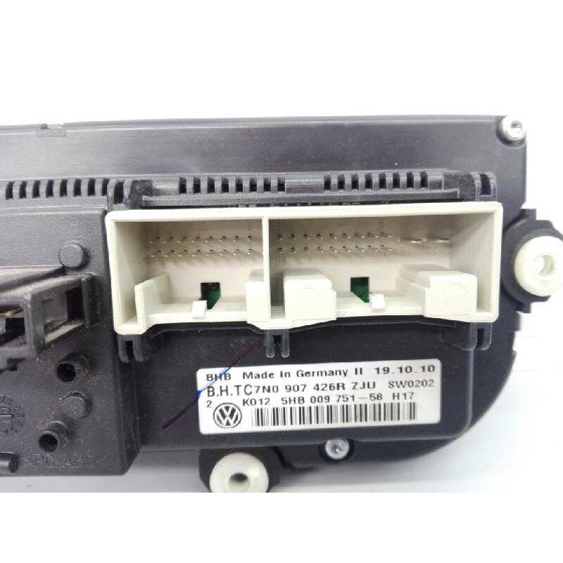 Recambio de mando calefaccion / aire acondicionado para volkswagen caddy ka/kb (2c) kasten bluemotion referencia OEM IAM 7N09074