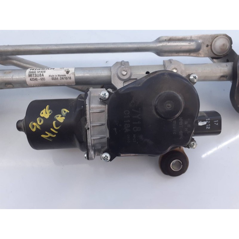 Recambio de motor limpia delantero para nissan micra v (k14) acenta referencia OEM IAM 288005FA0B A2340655 E2-A4-29-1