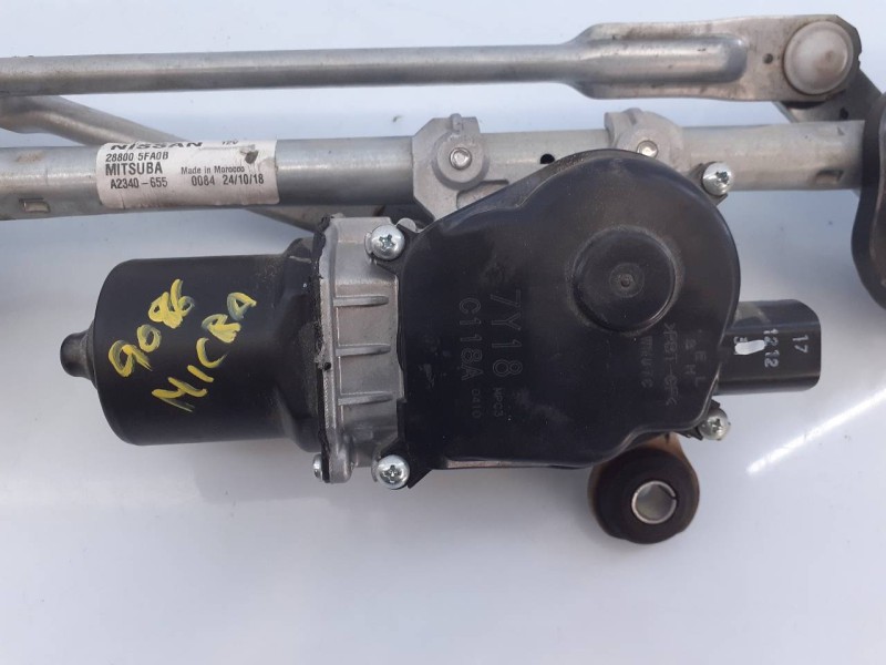 Recambio de motor limpia delantero para nissan micra v (k14) acenta referencia OEM IAM 288005FA0B A2340655 E2-A4-29-1