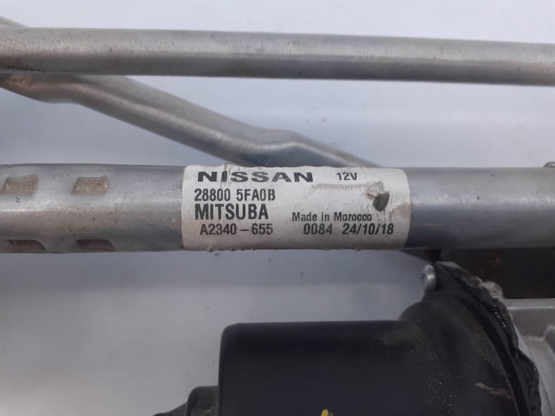 Recambio de motor limpia delantero para nissan micra v (k14) acenta referencia OEM IAM 288005FA0B A2340655 E2-A4-29-1
