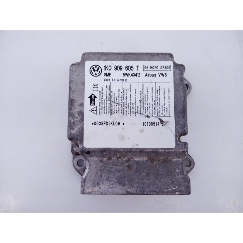 Recambio de centralita airbag para skoda octavia berlina (1z3) trend referencia OEM IAM 1K0909605T 5WK43412 E2-A1-23-2