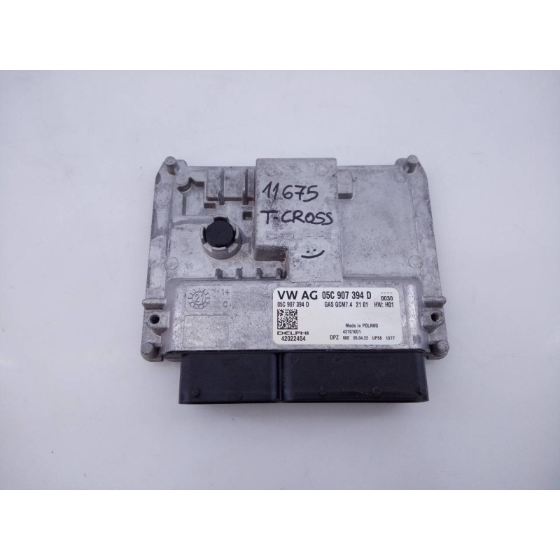Recambio de centralita motor uce para volkswagen t-cross edition referencia OEM IAM 05C907394D 42022454 E2-A1-29-2