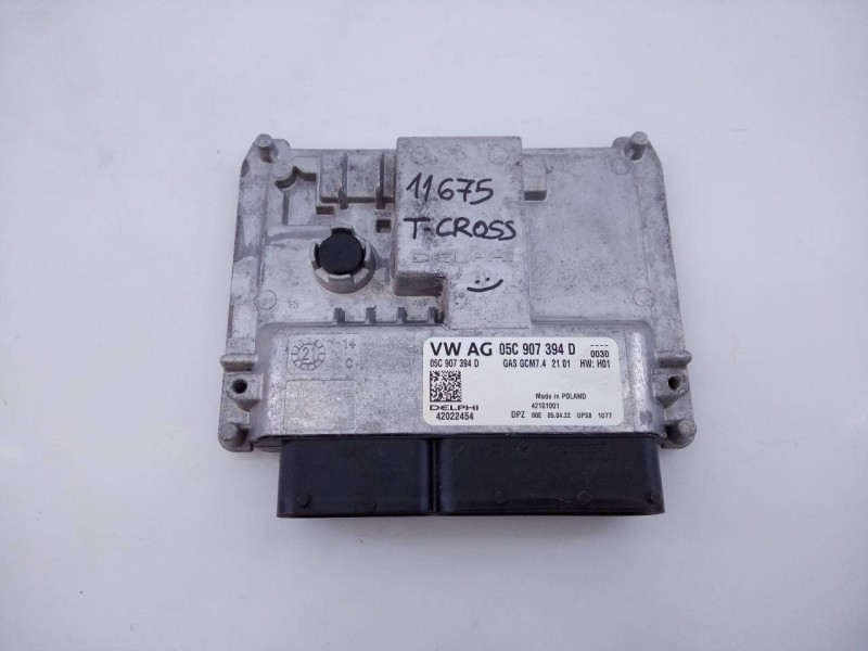 Recambio de centralita motor uce para volkswagen t-cross edition referencia OEM IAM 05C907394D 42022454 E2-A1-29-2