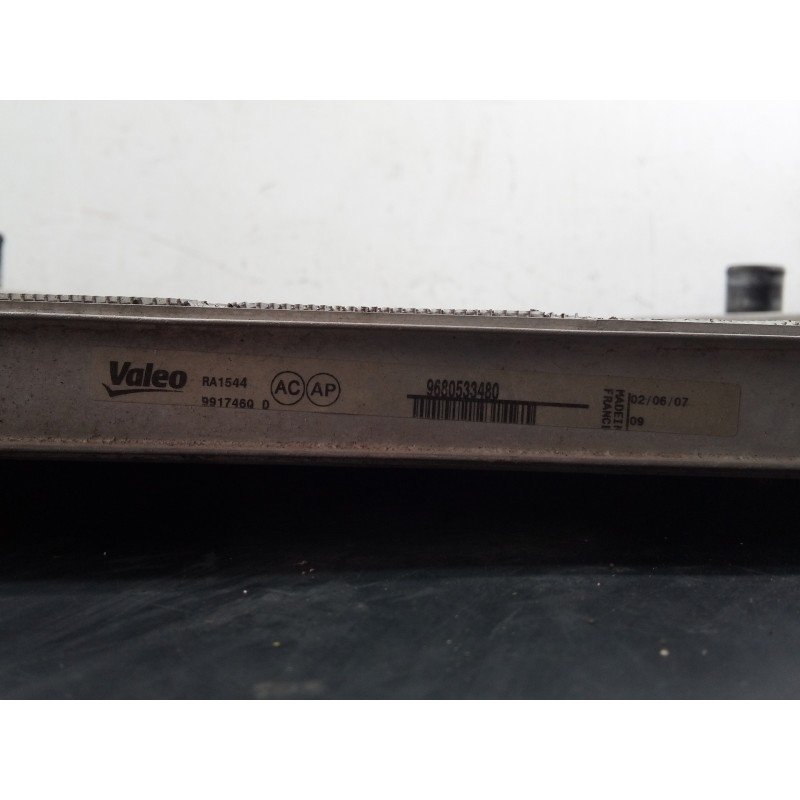 Recambio de radiador agua para citroën c4 grand picasso avatar referencia OEM IAM 9680533480  P2-A6-7
