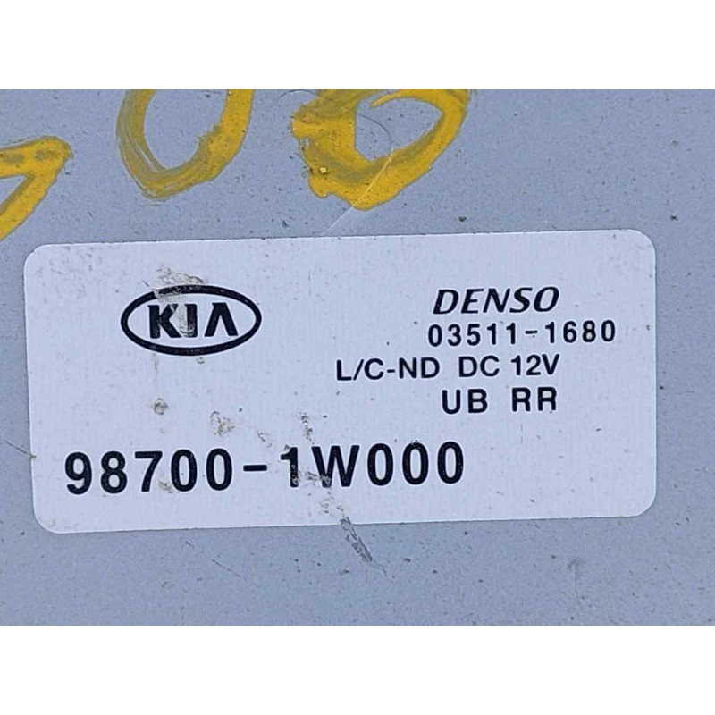 Recambio de motor limpia trasero para kia rio concept referencia OEM IAM 987001W000  E2-B5-55-1