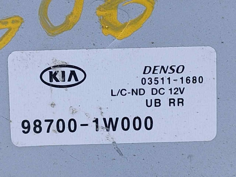 Recambio de motor limpia trasero para kia rio concept referencia OEM IAM 987001W000  E2-B5-55-1