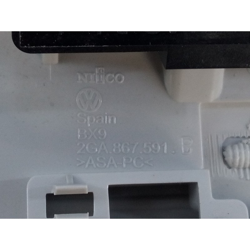 Recambio de luz interior para volkswagen t-cross edition referencia OEM IAM 2GA867591B  E2-A3-43-2