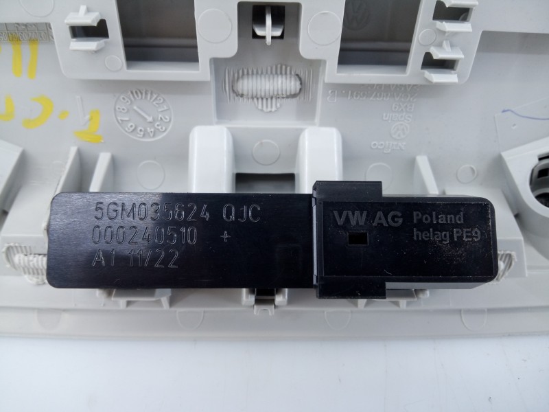 Recambio de luz interior para volkswagen t-cross edition referencia OEM IAM 2GA867591B  E2-A3-43-2