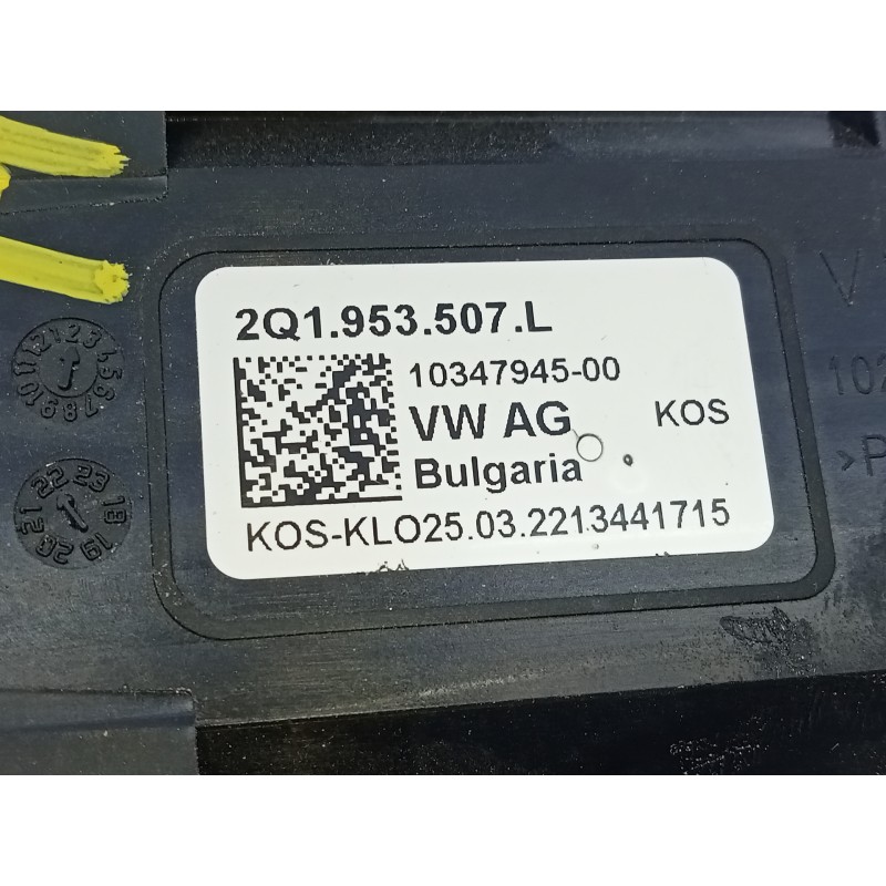 Recambio de mando intermitentes para volkswagen t-cross edition referencia OEM IAM 2Q1953507L  E2-A1-40-3