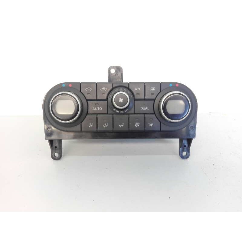 Recambio de mando climatizador para nissan qashqai (j10) acenta referencia OEM IAM 27500JD40C A02000A7700001 E3-B4-28-2