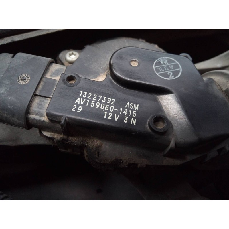 Recambio de motor limpia delantero para opel insignia berlina cosmo referencia OEM IAM 13227392 AV1590601415 