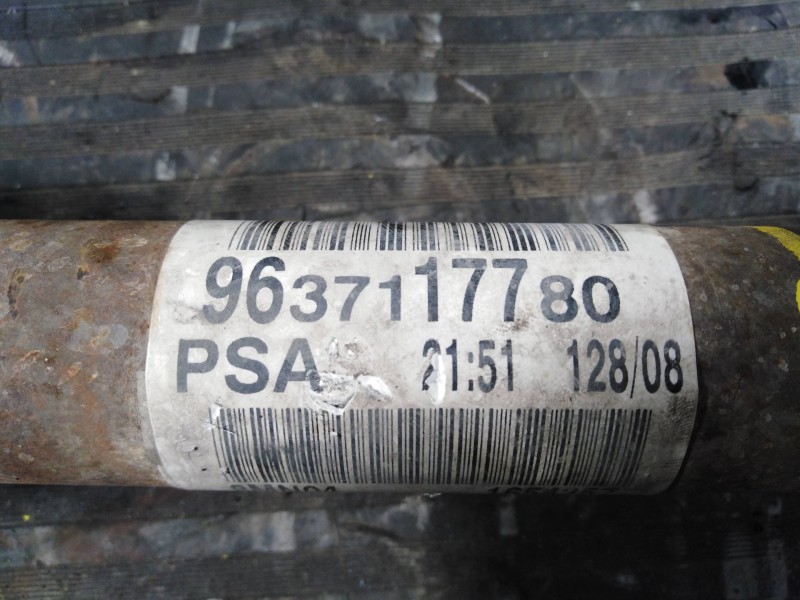 Recambio de transmision delantera izquierda para citroën c4 berlina collection referencia OEM IAM 9637117780  P1-B6-17