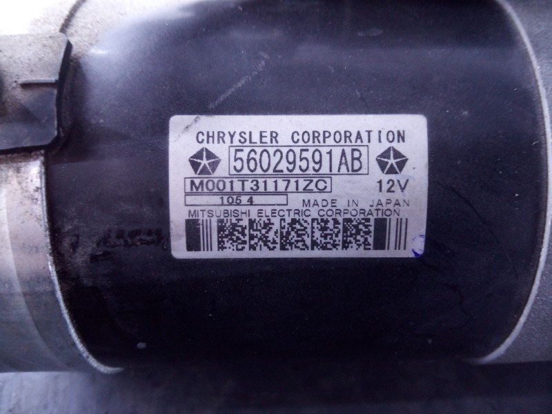 Recambio de motor arranque para fiat freemont (345) lounge referencia OEM IAM 56029591AB M001T31171ZC P3-A10-13-2