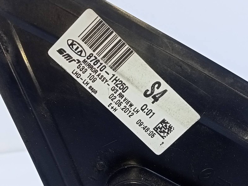 Recambio de retrovisor izquierdo electrico para kia cee´d active referencia OEM IAM 876101H250  E2-B5-54-2