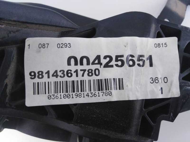 Recambio de pedal freno para peugeot expert furgón pro standard referencia OEM IAM 9814361780  E1-A4-44-1