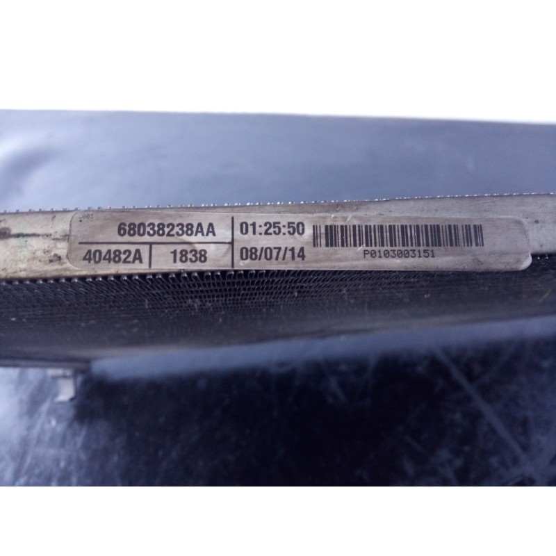 Recambio de radiador agua para fiat freemont (345) lounge referencia OEM IAM 68038238AA 40482A P2-B6-13