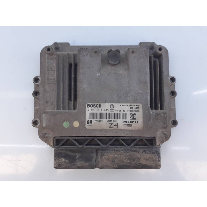 Recambio de centralita motor uce para opel astra h berlina cosmo referencia OEM IAM 0281011943 55556829 E3-A5-9-3