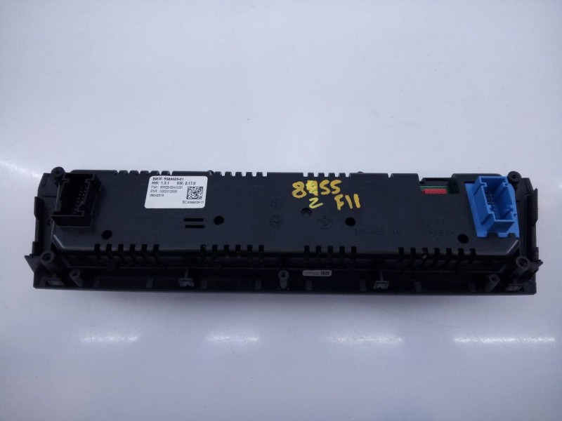 Recambio de mando climatizador para bmw serie 5 touring (f11) 520d referencia OEM IAM 938902901  E3-A2-40-4